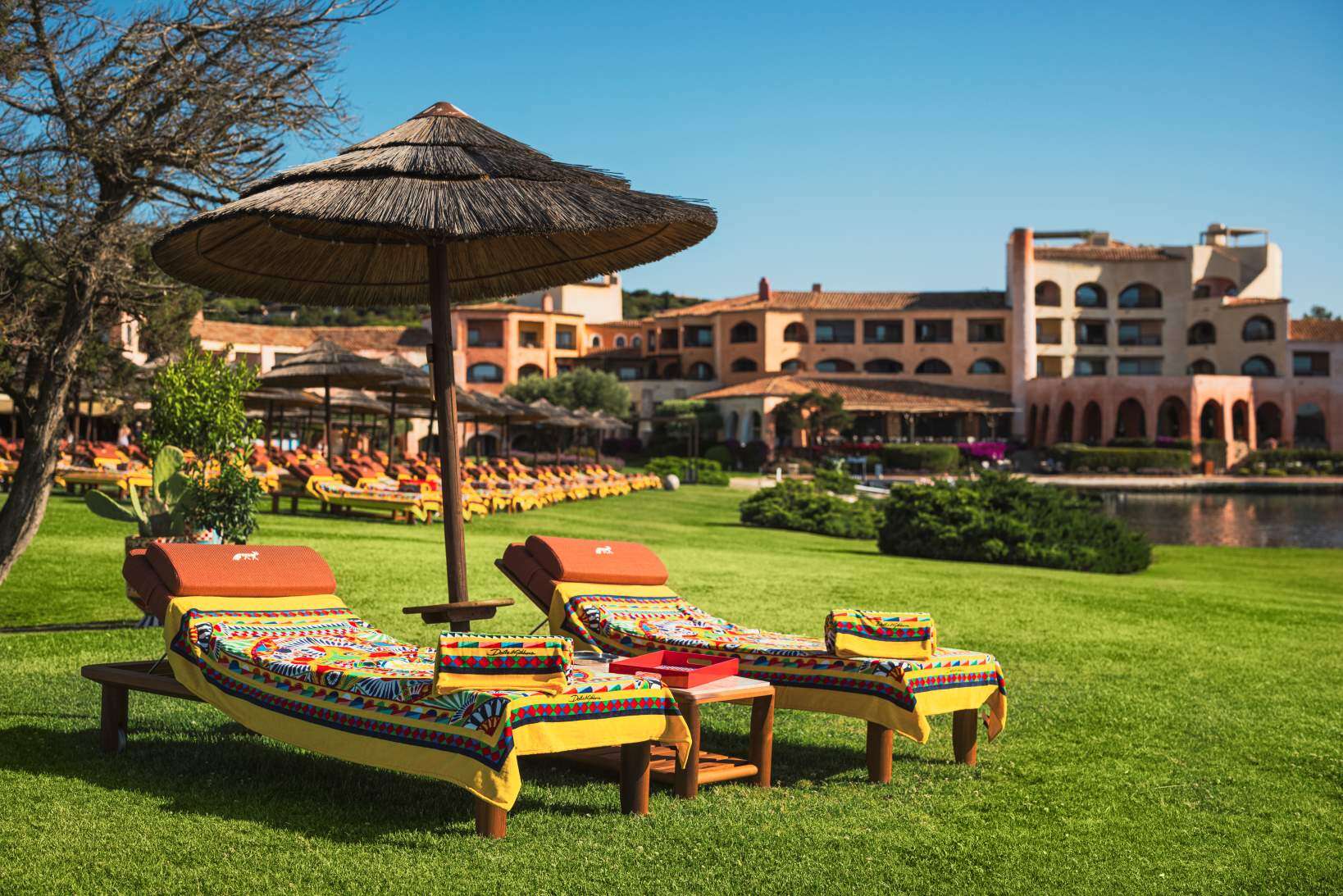 Dolce & Gabbana Give Hotel Cala di Volpe a Colorful Makeover