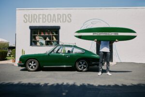 Porsche and Almond Surfboards collection