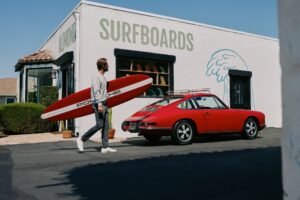 Porsche and Almond Surfboards collection
