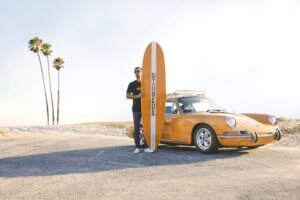 Porsche and Almond Surfboards collection