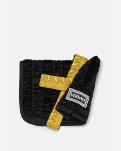 Versace, I ♡ Baroque Small Pet Bathrobe – $275