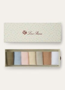 Loro Piana, Kid’s Weekly Socks Set – $685