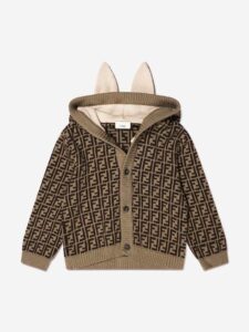 Fendi, Baby Bunny Ears Cardigan – $920