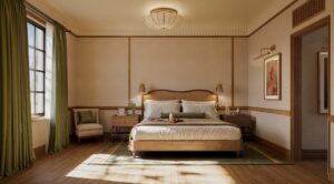 The Nora Hotel guest room