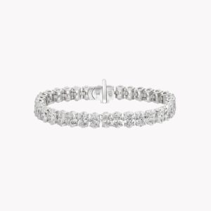 Material Goods, Oval Cut Tennis Bracelet – $96,000