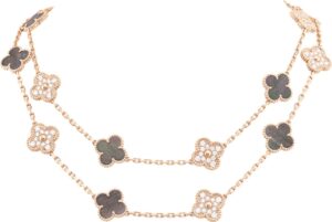 Van Cleef & Arpels, Vintage Alhambra Long Necklace 20 Motifs – $66,500