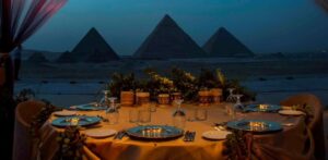 Abercrombie & Kent, Private Dining at the Pyramids