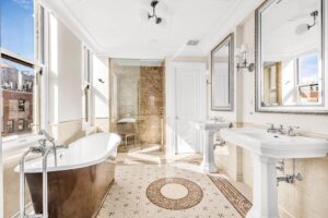 The primary suite's bathroom