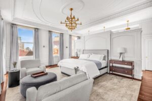 The primary bedroom
